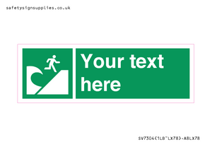 Custom Safe Condition Tsunami evacuation area